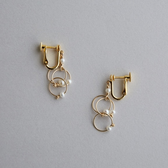 yʐ^zasumi bijoux petal mini earring