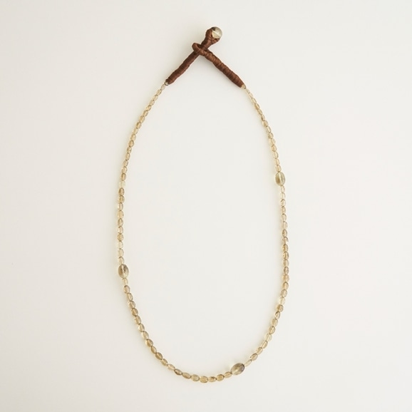 yʐ^zsai Necklace Smoky Quartz