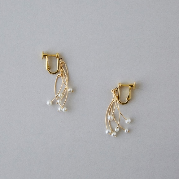yʐ^zasumi bijoux popolace short earring