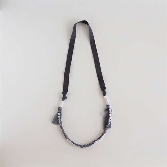 yʐ^zyZ{ؓXzN21 sai Necklace Pearl White