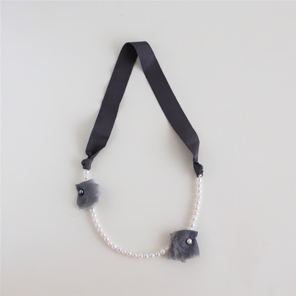 yʐ^zsai Necklace Pearl White