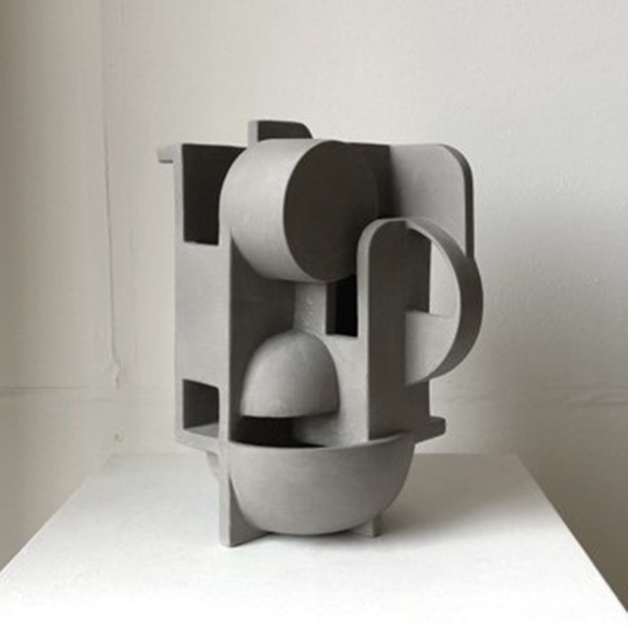 yʐ^zDerek Wilson Sculpture/M Mid Grey