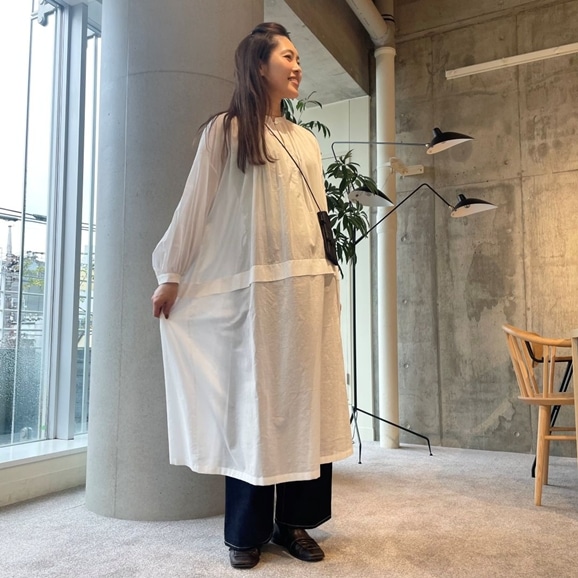 �y�ʐ^�z�y�g��170cm�zH& by POOL Church One-Piece Off White