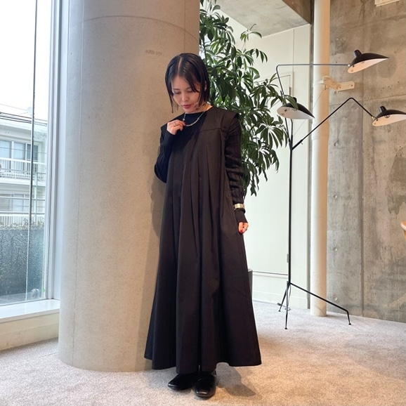 �y�ʐ^�z�y�g��152cm�zH& by POOL Sleeveless One-Piece Black