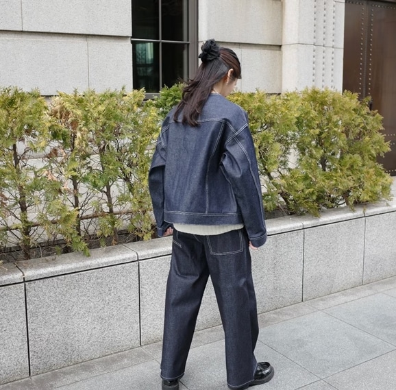 �y�ʐ^�z�y�g��160cm�zH& by POOL Denim Indigo Blue Assort 34