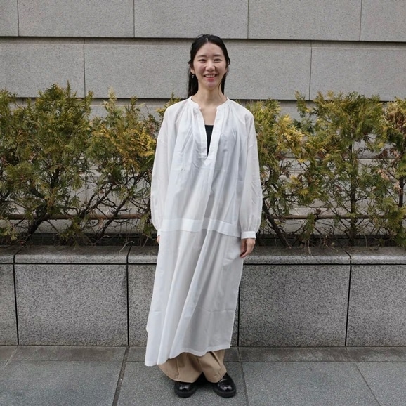 �y�ʐ^�z�y�g��160cm�zH& by POOL Church One-Piece Off White