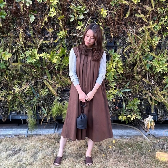 �y�ʐ^�z�y�g��170cm�zH& by POOL Sleeveless One-Piece Black