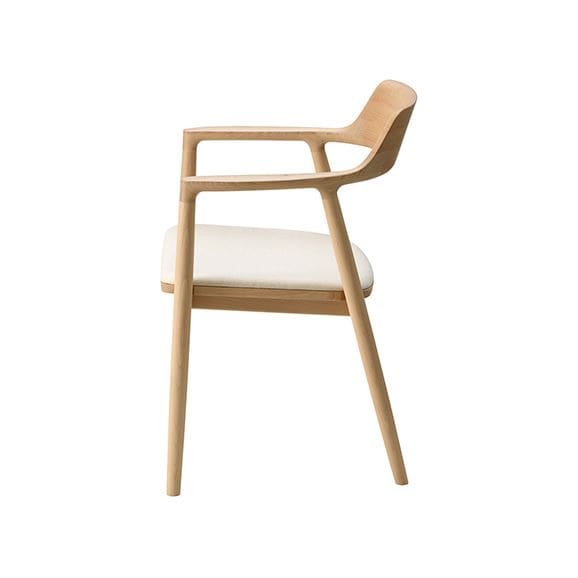 受注生産品】マルニ木工 HIROSHIMA ARM CHAIR Beech Gray M05