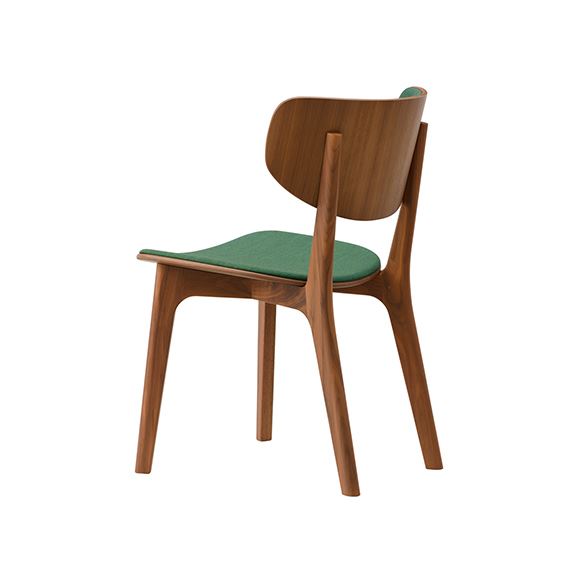 受注生産品】マルニ木工 ROUNDISH CHAIR WOOD BACK Oak Dark Gray M05