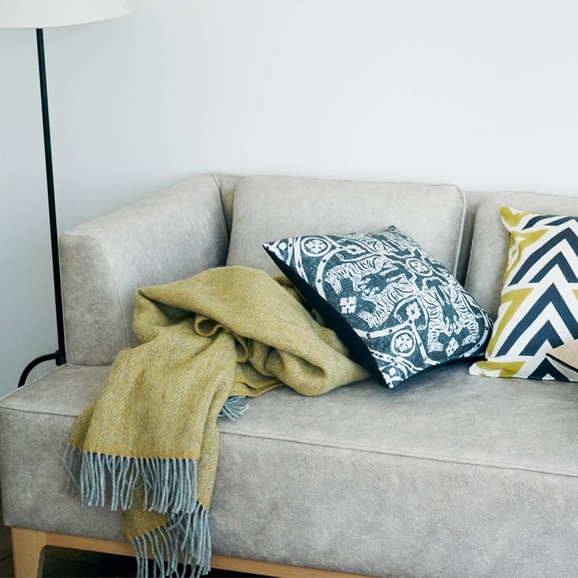 Silkeborg ブランケット 130×200 レッド｜ブランケット｜IDEE SHOP Online