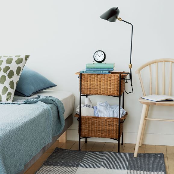 WALLABY BASKET STAND Black｜インテリアアクセサリ｜IDEE SHOP Online