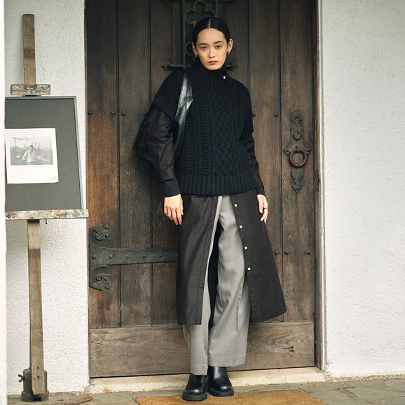 トップス ohga 3way VEST OHGA 3way VEST ホワイト - メルカリ