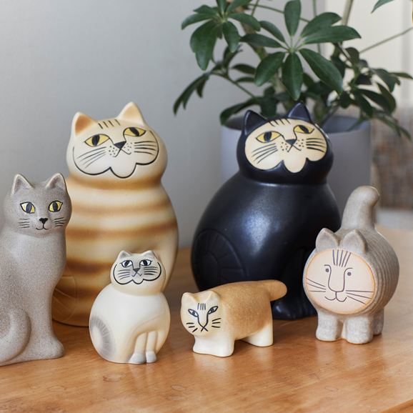 定番品】Lisa Larson Cats MIA M Brown｜オブジェ｜IDEE SHOP Online