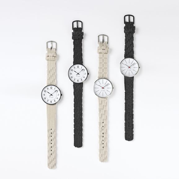数量限定】Arne Jacobsen × mina perhonen 腕時計 BANKERS φ34mm 数量限定】Arne Jacobsen × mina perhonen 腕時計 BANKERS φ34mm