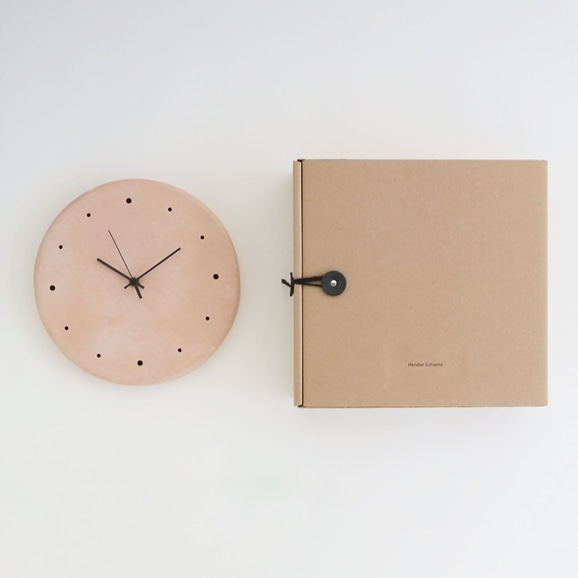 Hender Scheme clock ナチュラル｜時計｜IDEE SHOP Online