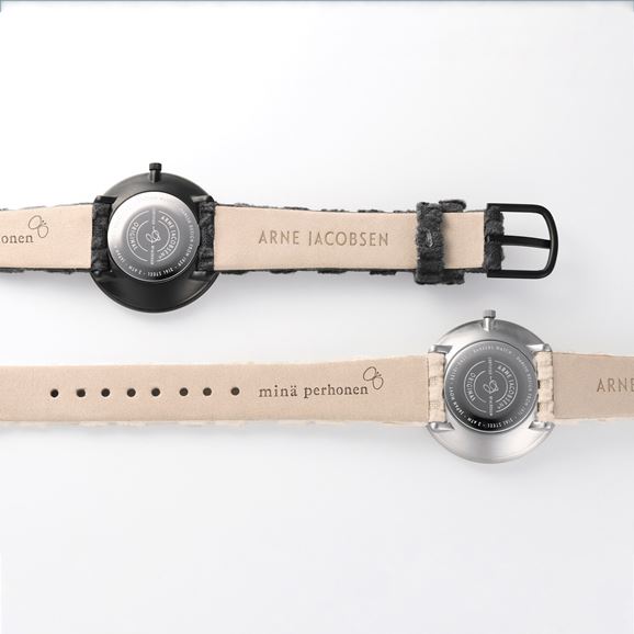 数量限定】Arne Jacobsen × mina perhonen 腕時計 STATION φ34mm