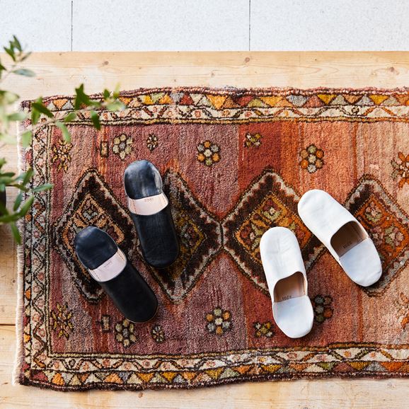 IDEE バブーシュ L ブラック｜ルームシューズ｜IDEE SHOP Online