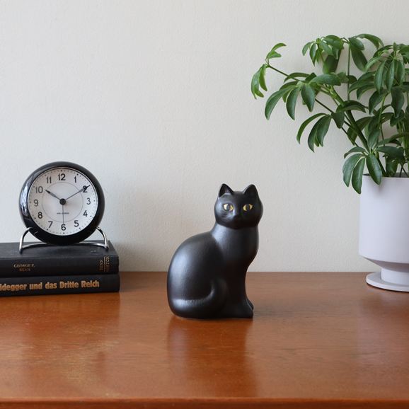 定番品】Lisa Larson Cats MANS Medium Black｜オブジェ｜IDEE SHOP Online