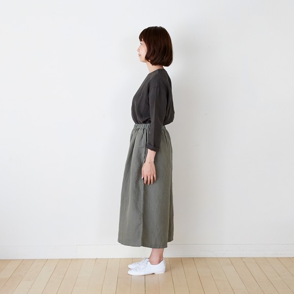 ☆POOL いろいろの服 ワイドパンツ ヴィヴィッドレッド｜ボトムス 