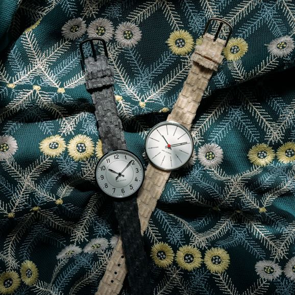 数量限定】Arne Jacobsen × mina perhonen 腕時計 STATION φ34mm