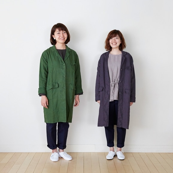 新品【POOL】いろいろの服 アトリエコート