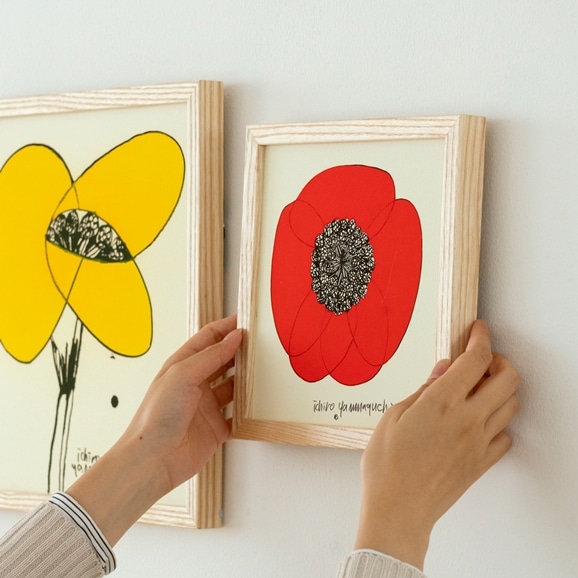 ☆【わけあり】【展示品】 山口一郎 「Rose」｜ポスター｜IDEE SHOP Online