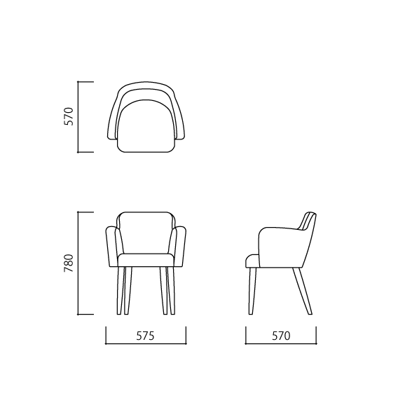 受注生産品】LOVE-IT CHAIR｜リビング・ダイニングチェア｜IDEE SHOP