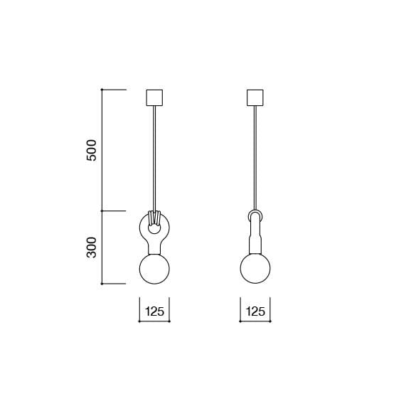 MOLLE CEILING LAMP｜ペンダントランプ｜IDEE SHOP Online