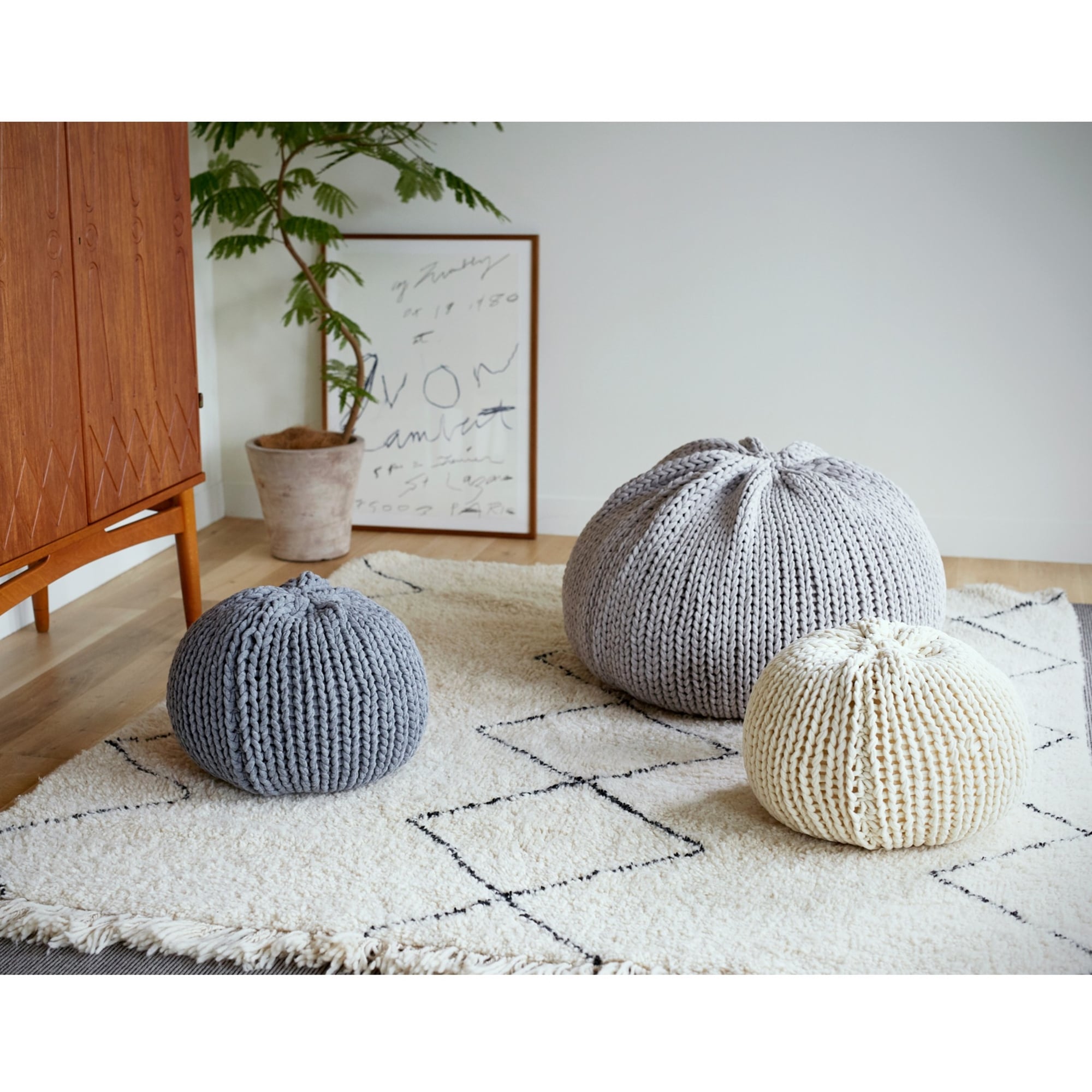 ☆【在庫限り】 PUUF by mikmax Stone｜1人掛け｜IDEE SHOP Online