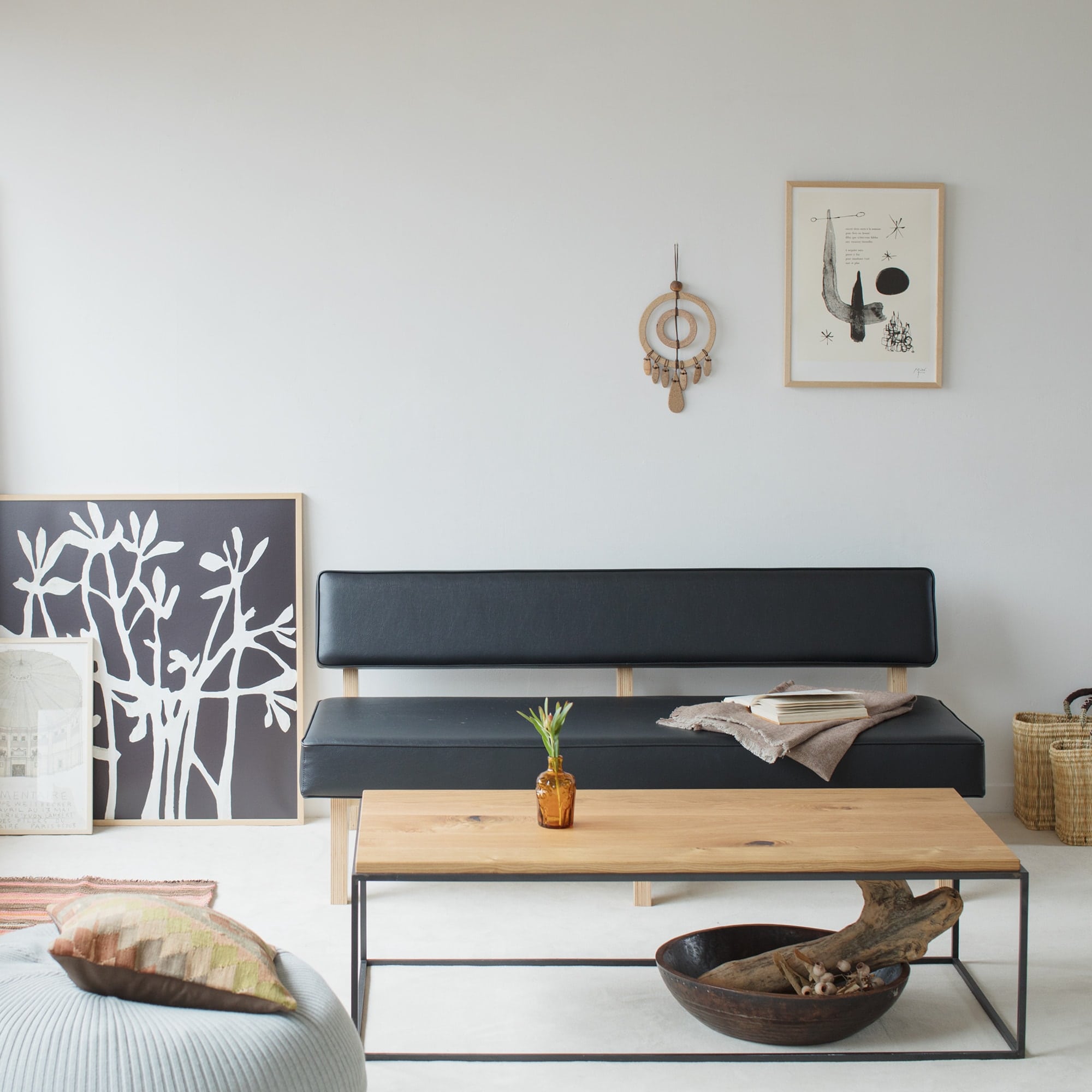 FRAME TABLE 1200 Oak Top|ローテーブル|IDEE SHOP Online