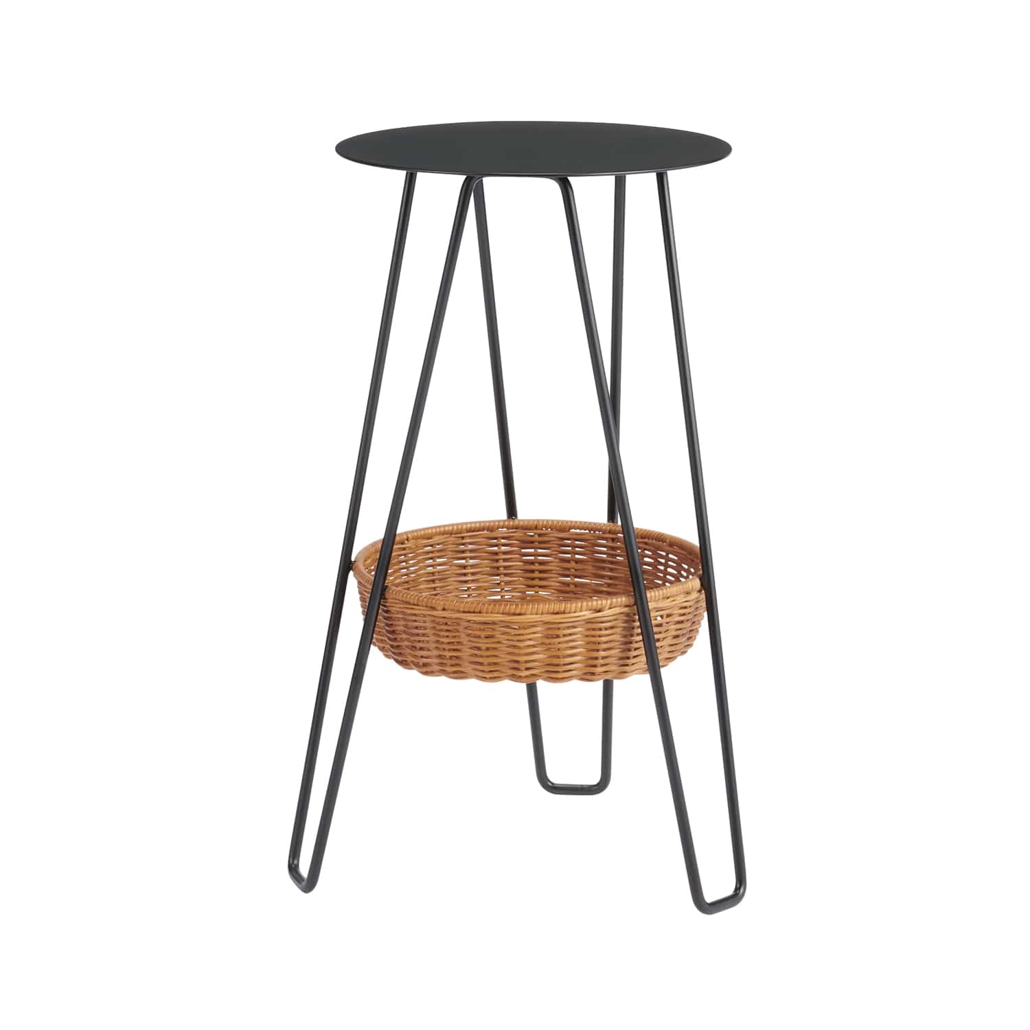 ○IDEE ONLINE期間限定 WALLABY SIDE TABLE Black｜サイドテーブル 