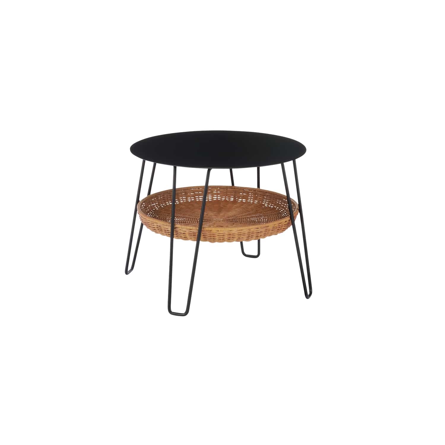 WALLABY LOW TABLE ROUND Black｜ローテーブル｜IDEE SHOP Online