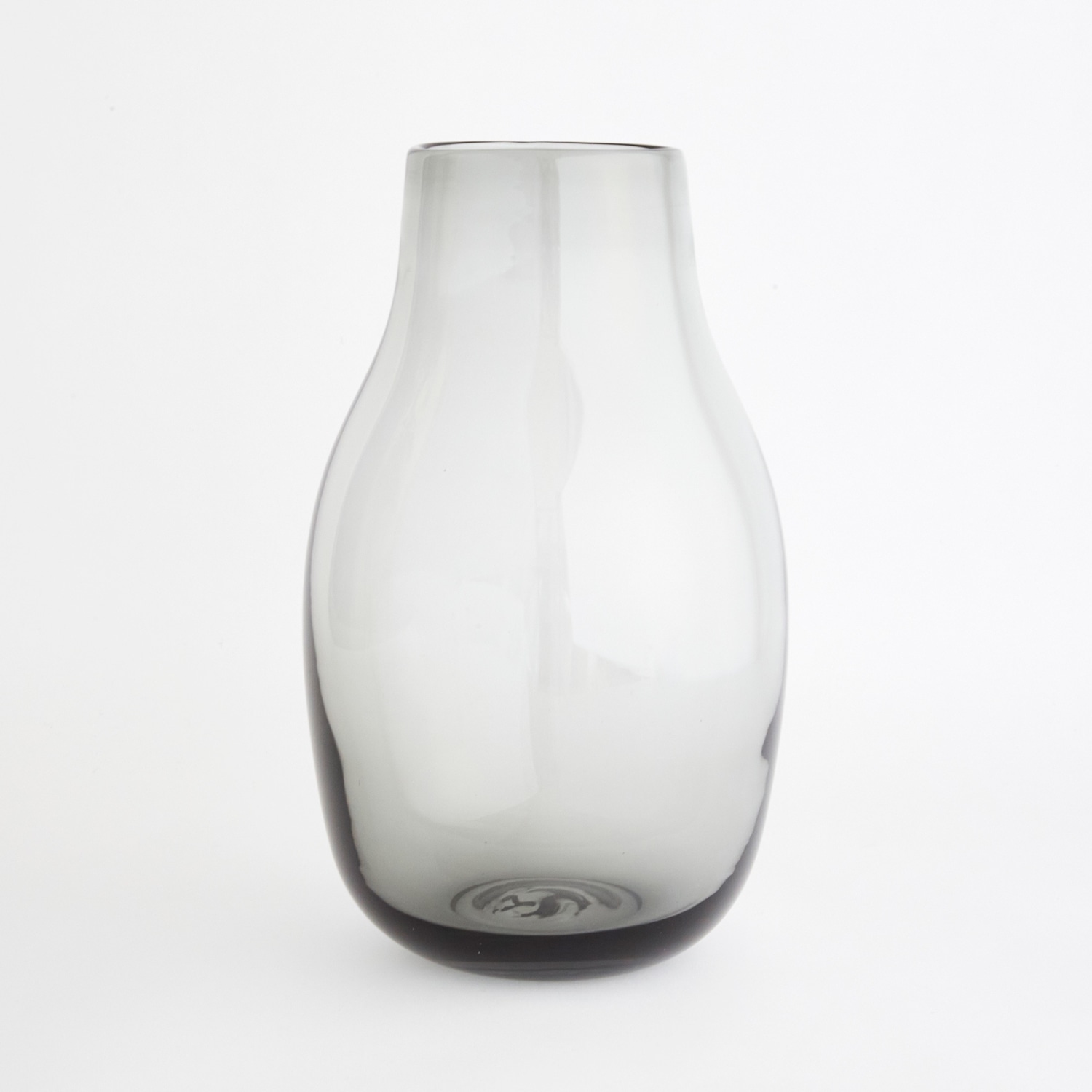 Glass フラワーベース バランス L グレー その他インテリア雑貨 Idee Shop Online