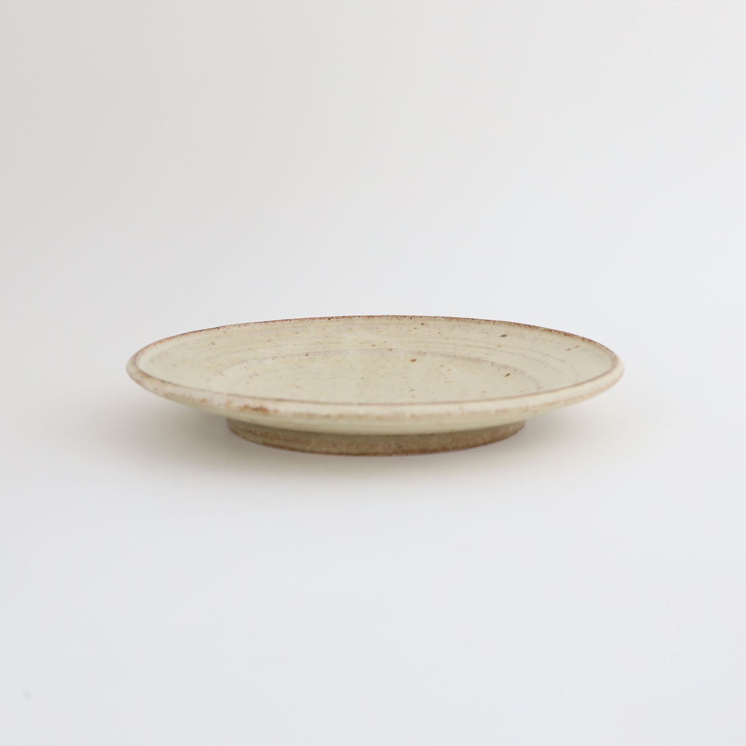 牛窯 佐藤敬 リム皿 6寸|プレート・ボウル|IDEE SHOP Online