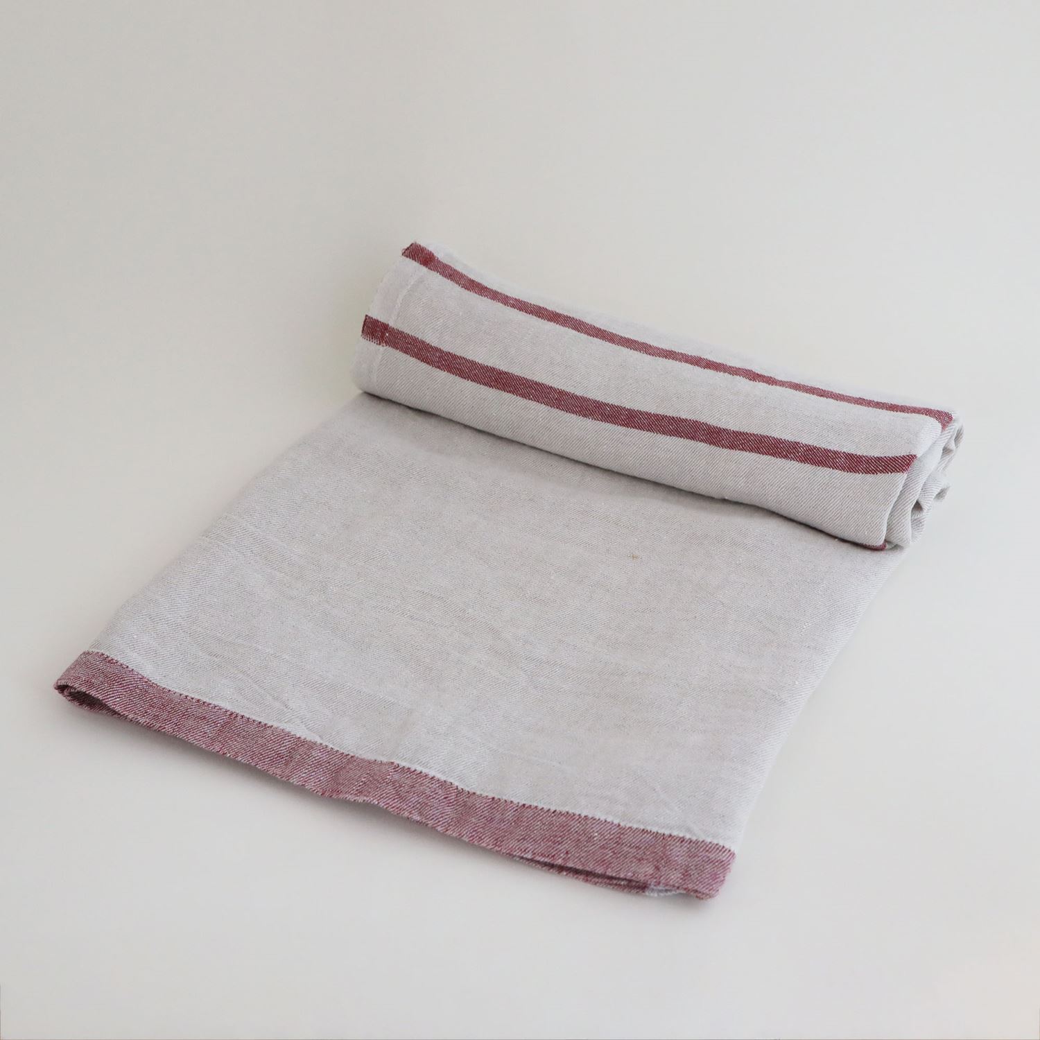数量限定】LAPUAN KANKURIT USVA リネンブランケット ボルドー｜ブランケット｜IDEE SHOP Online