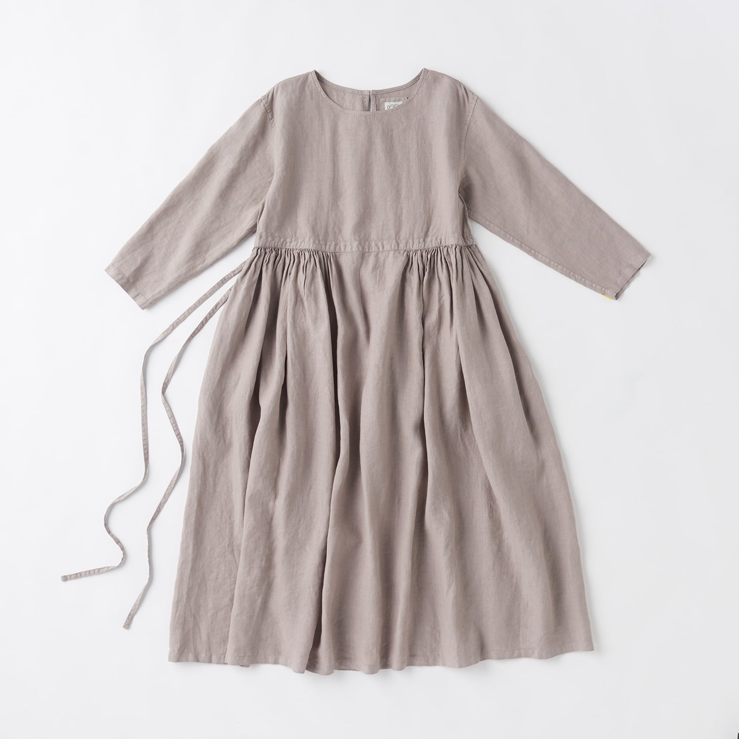 Idee Shop Online Archive Pool いろいろの服 ギャザーワンピース ミディアムグレー ファッション