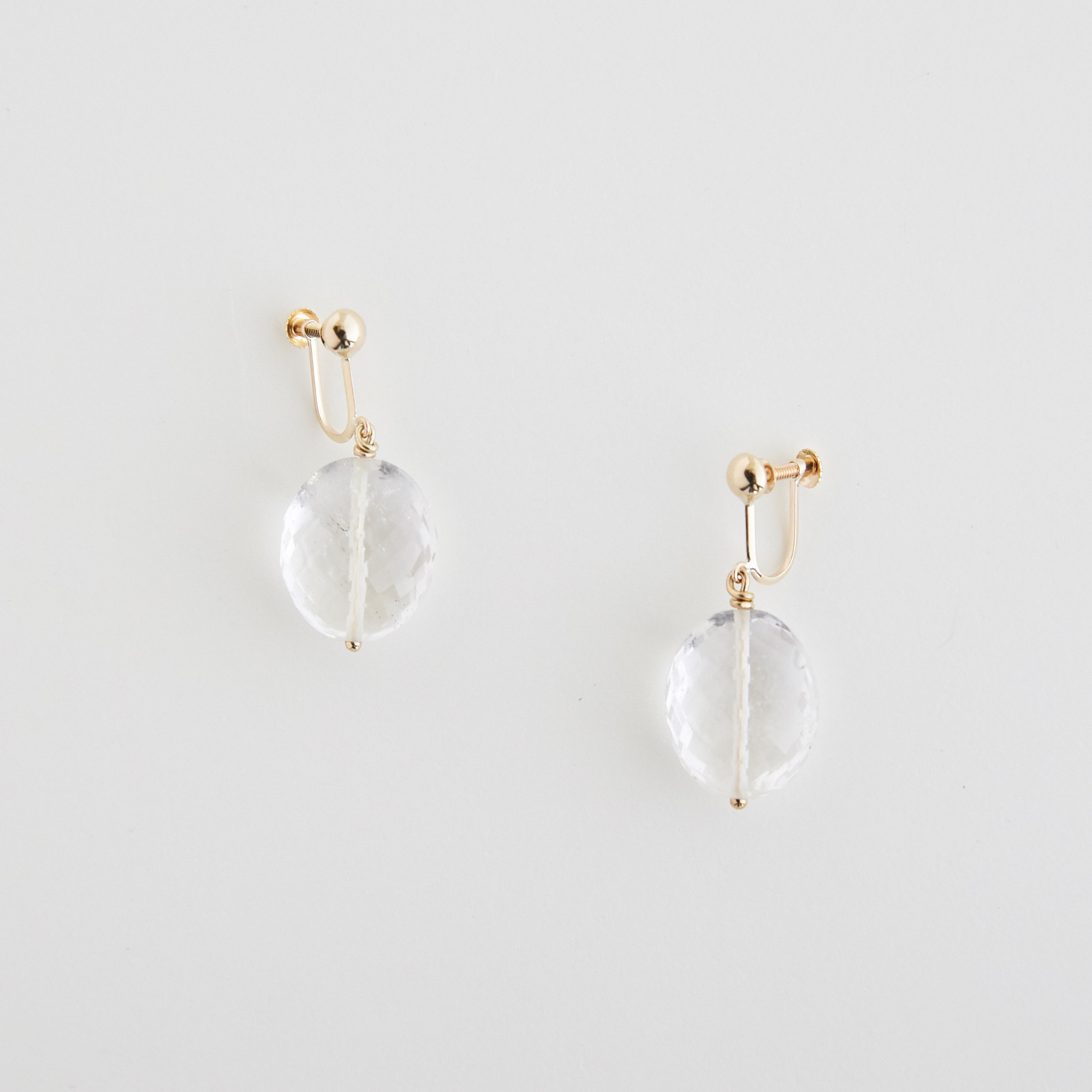 sai Earring Crystal Quartz｜ピアス・イヤリング｜IDEE SHOP Online