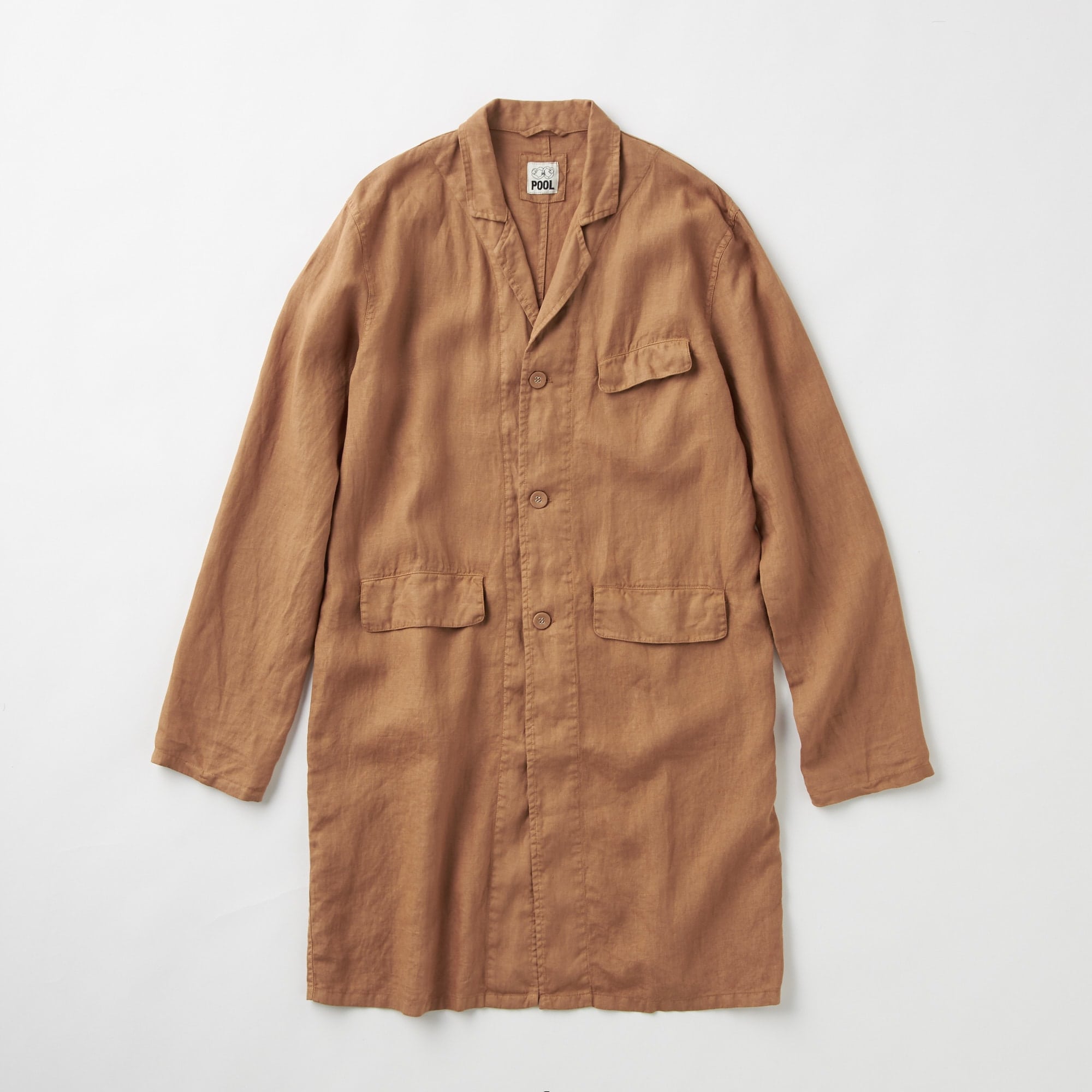 ☆POOL いろいろの服 アトリエコート ブラウン｜コート・ジャケット 