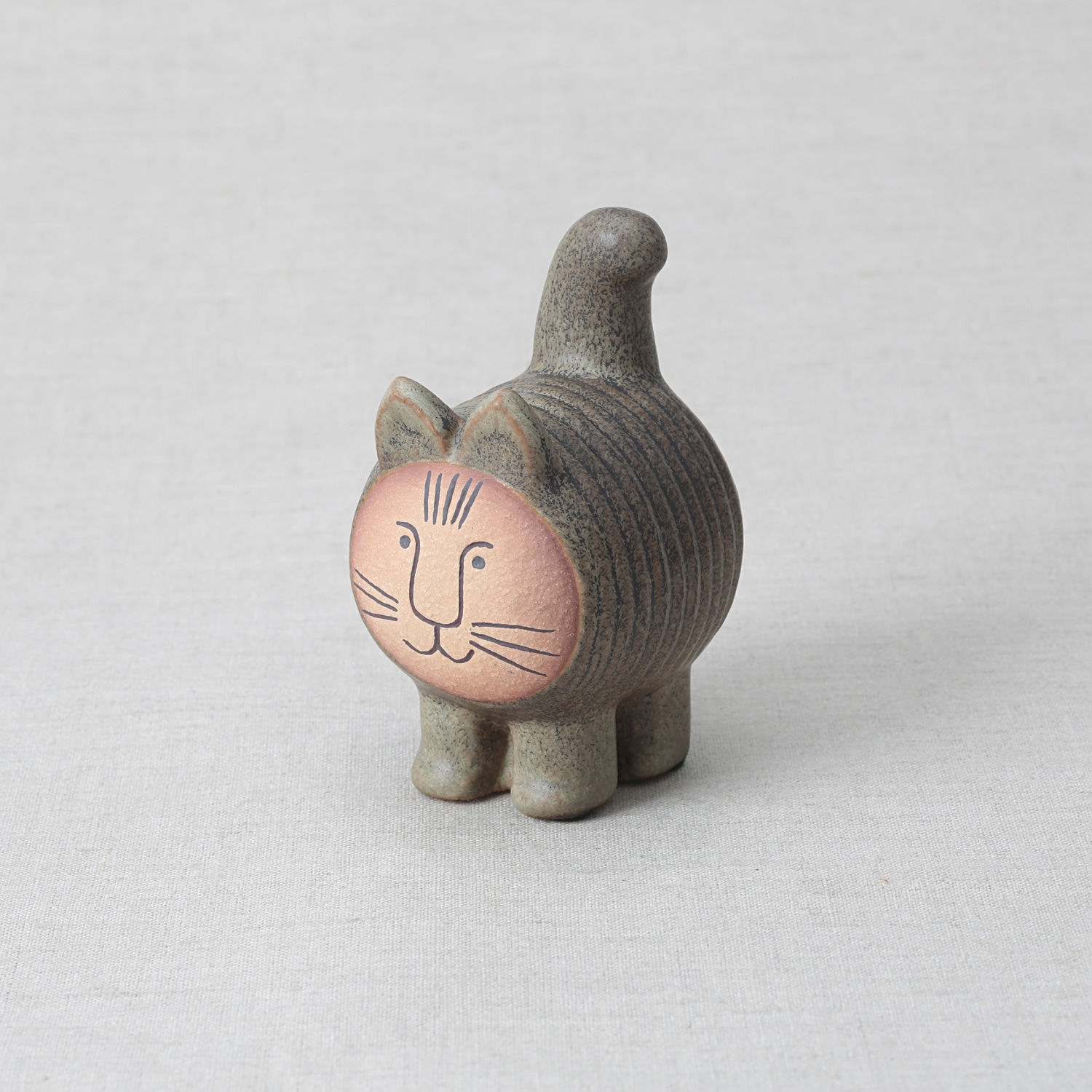 定番品】Lisa Larson Dieci Cat Gray｜陶芸・ガラス作品｜IDEE SHOP Online