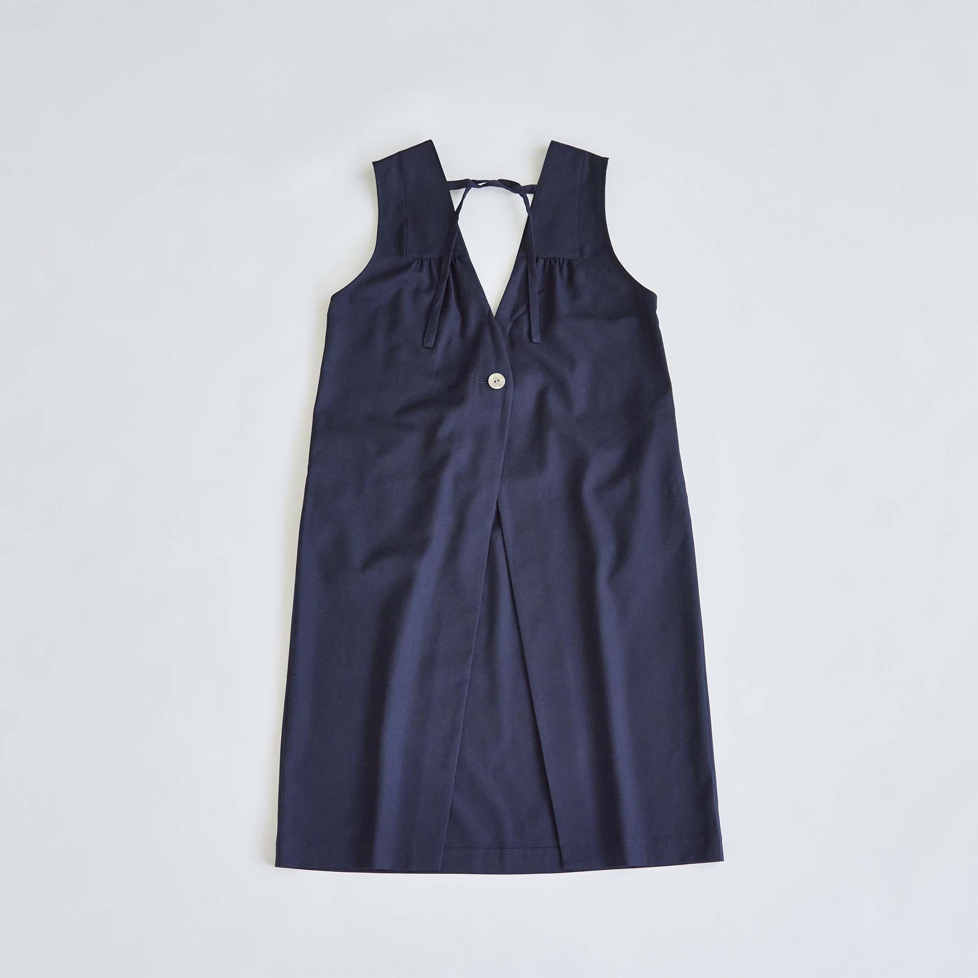 ☆H& by POOL Apron Dress Navy｜ワンピース｜IDEE SHOP Online
