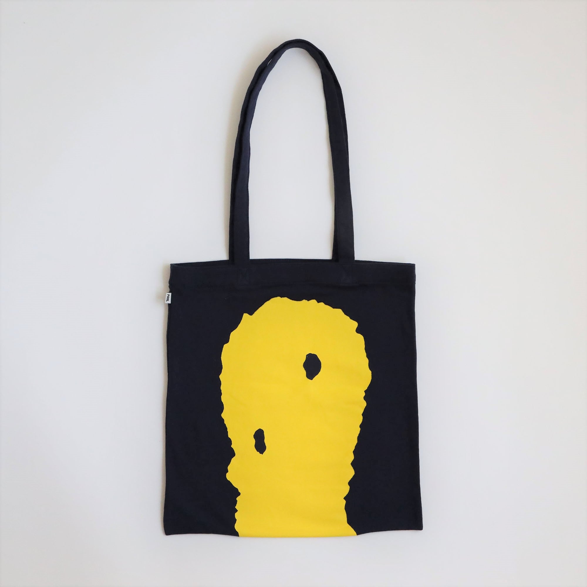 ☆POOL surplus tote トートバック ネイビー×イエロー｜ファッション 