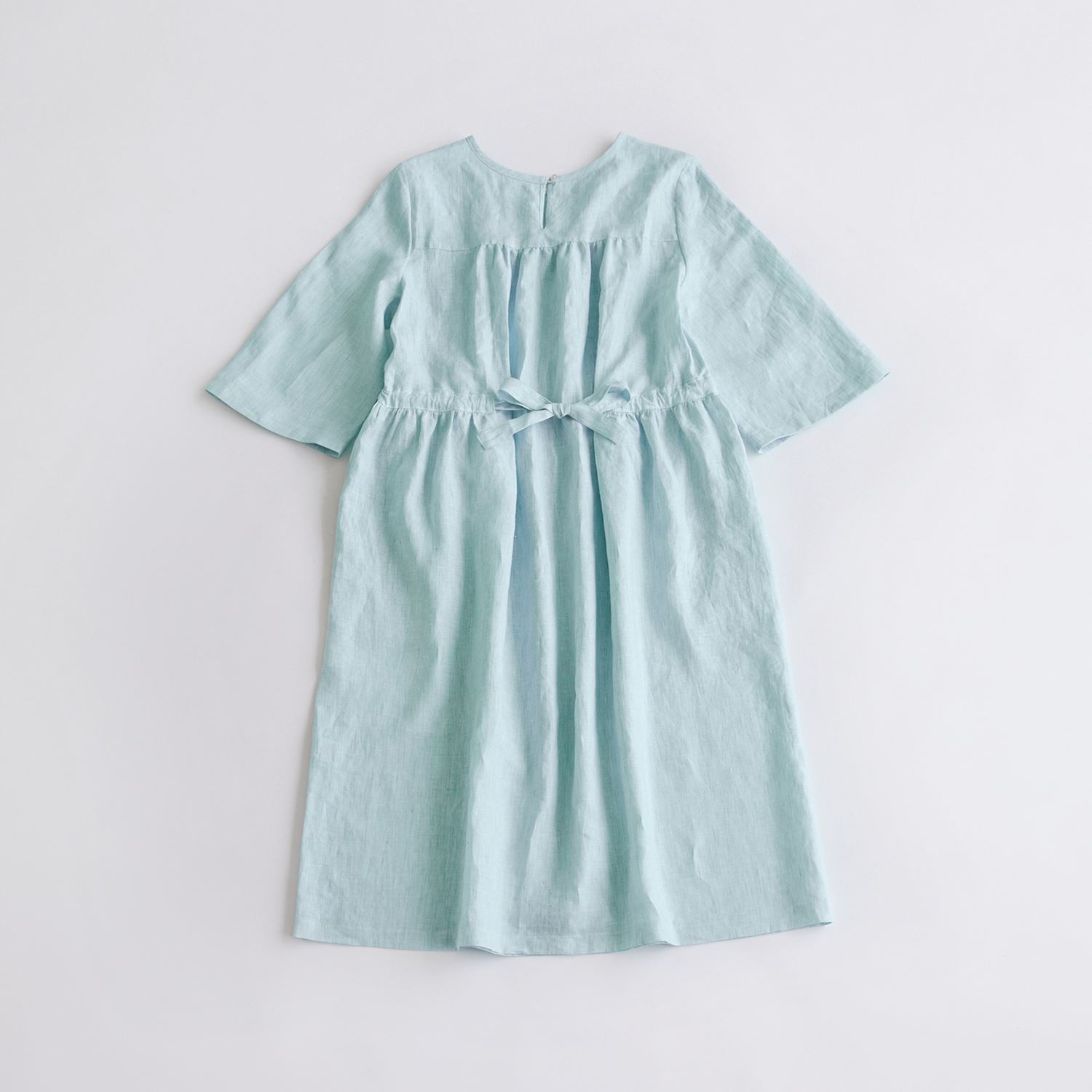 H& by POOL Front Gathered One-Piece Mint｜ワンピース｜IDEE SHOP Online