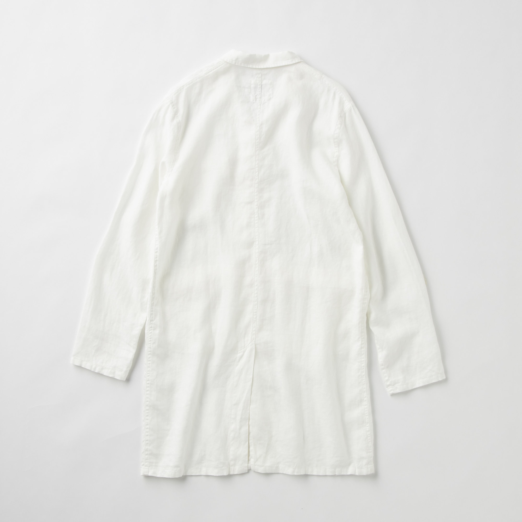 POOL いろいろの服 アトリエコート ホワイト｜コート・ジャケット 