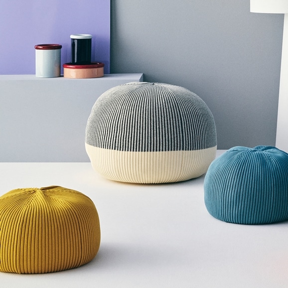 IDEE ミニプーフ 未使用品 MINI PUUF Blue gray｜1人掛け｜IDEE SHOP Online