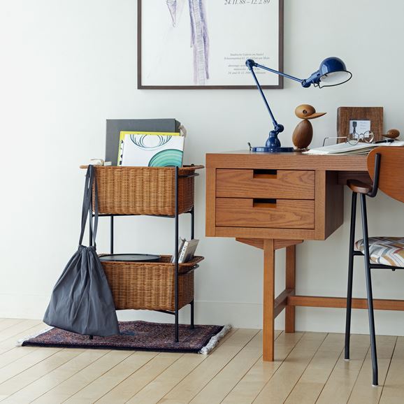 WALLABY BASKET STAND Black｜インテリアアクセサリ｜IDEE SHOP Online