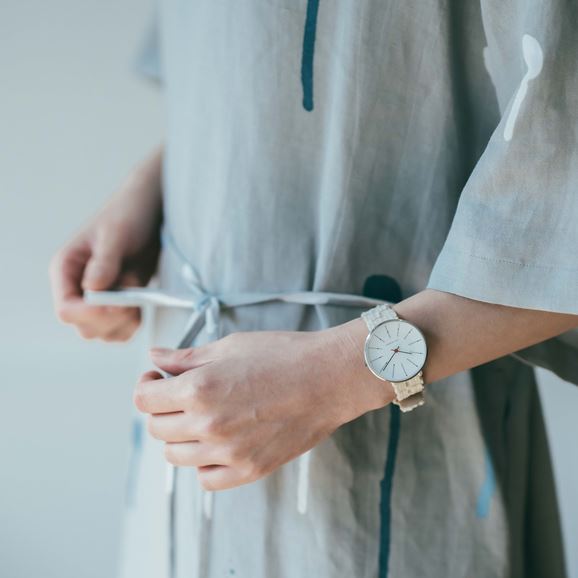 数量限定】Arne Jacobsen × mina perhonen 腕時計 BANKERS φ34mm