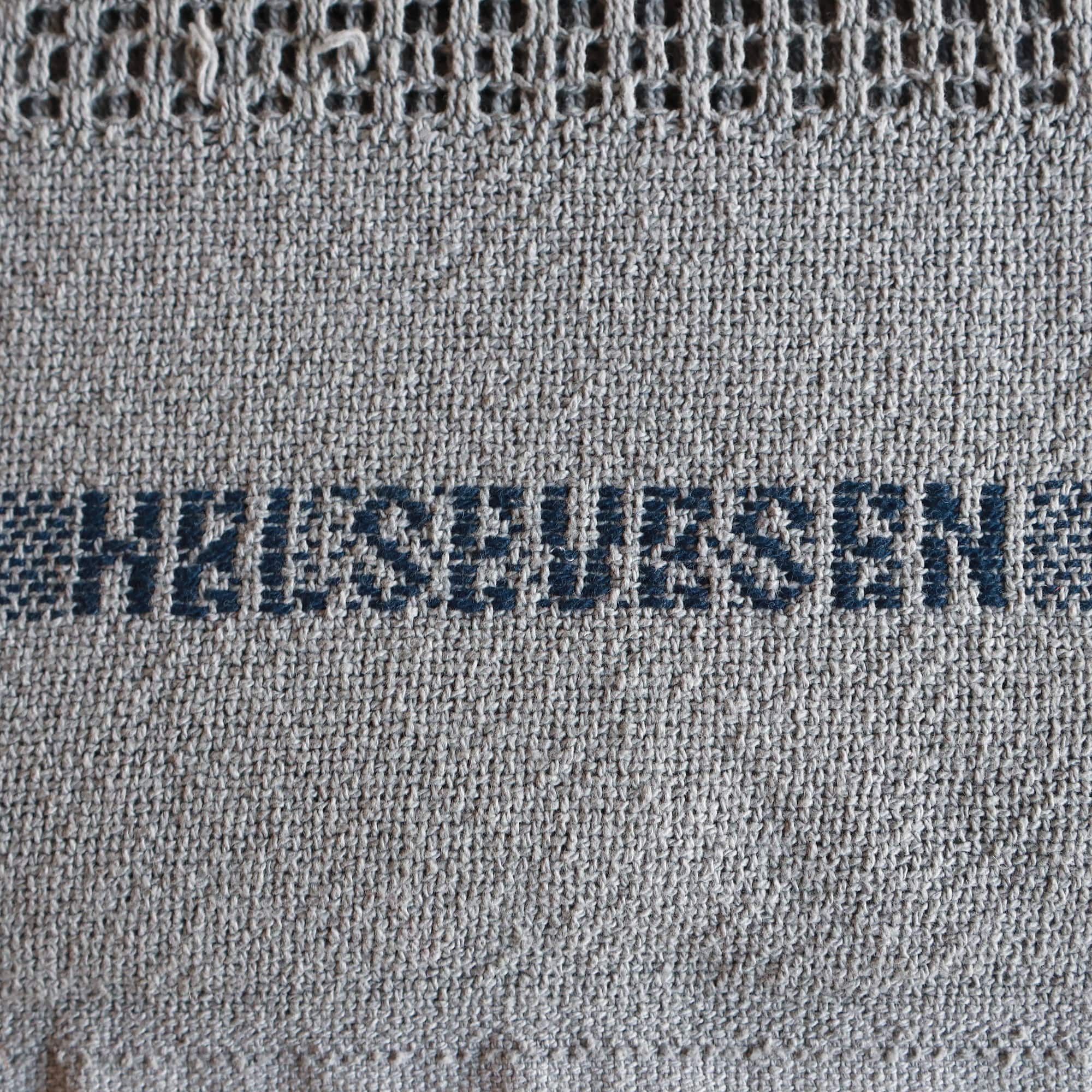 ☆【わけあり】Barker Textile コットンブランケット HELSETEPPER