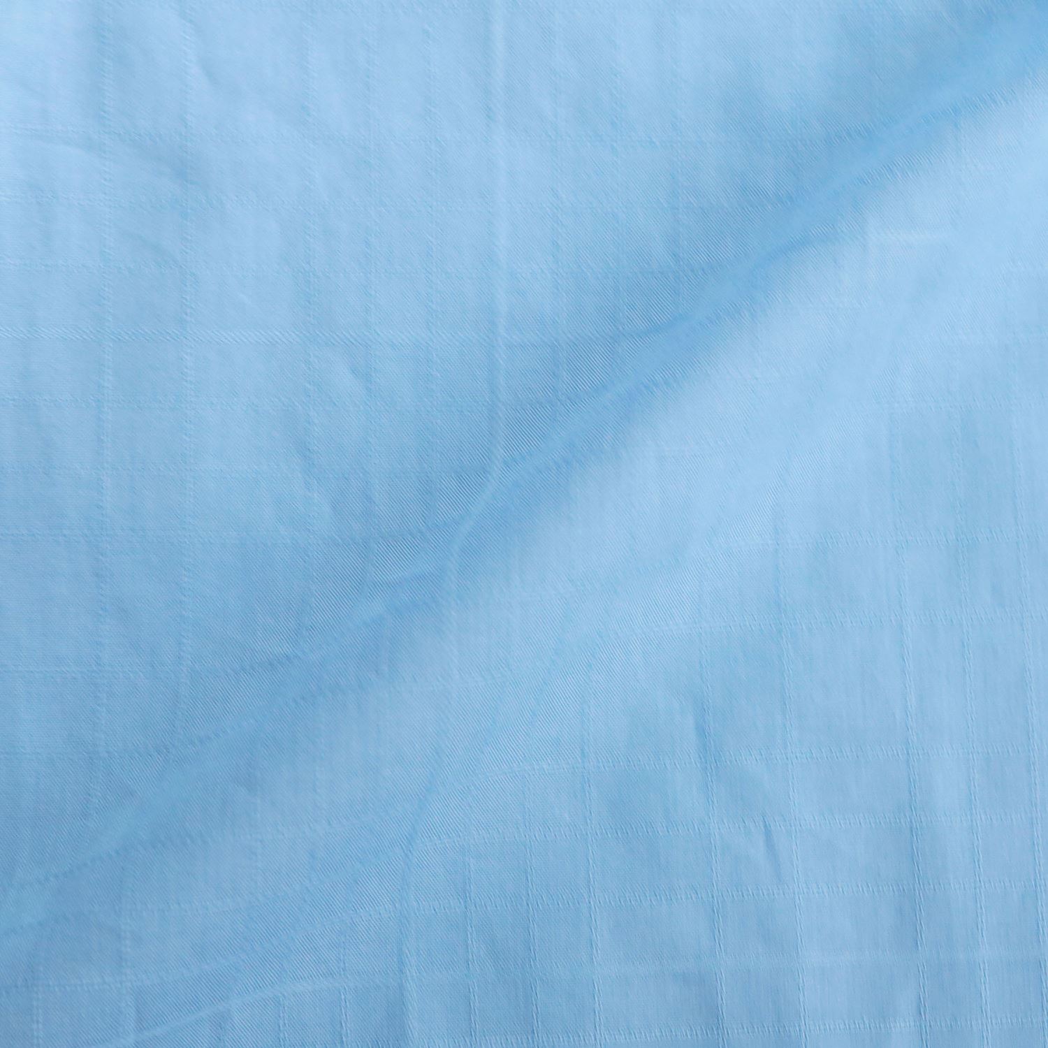 ☆H& by POOL Stand-UP Collar Blouse Dobby Blue｜トップス