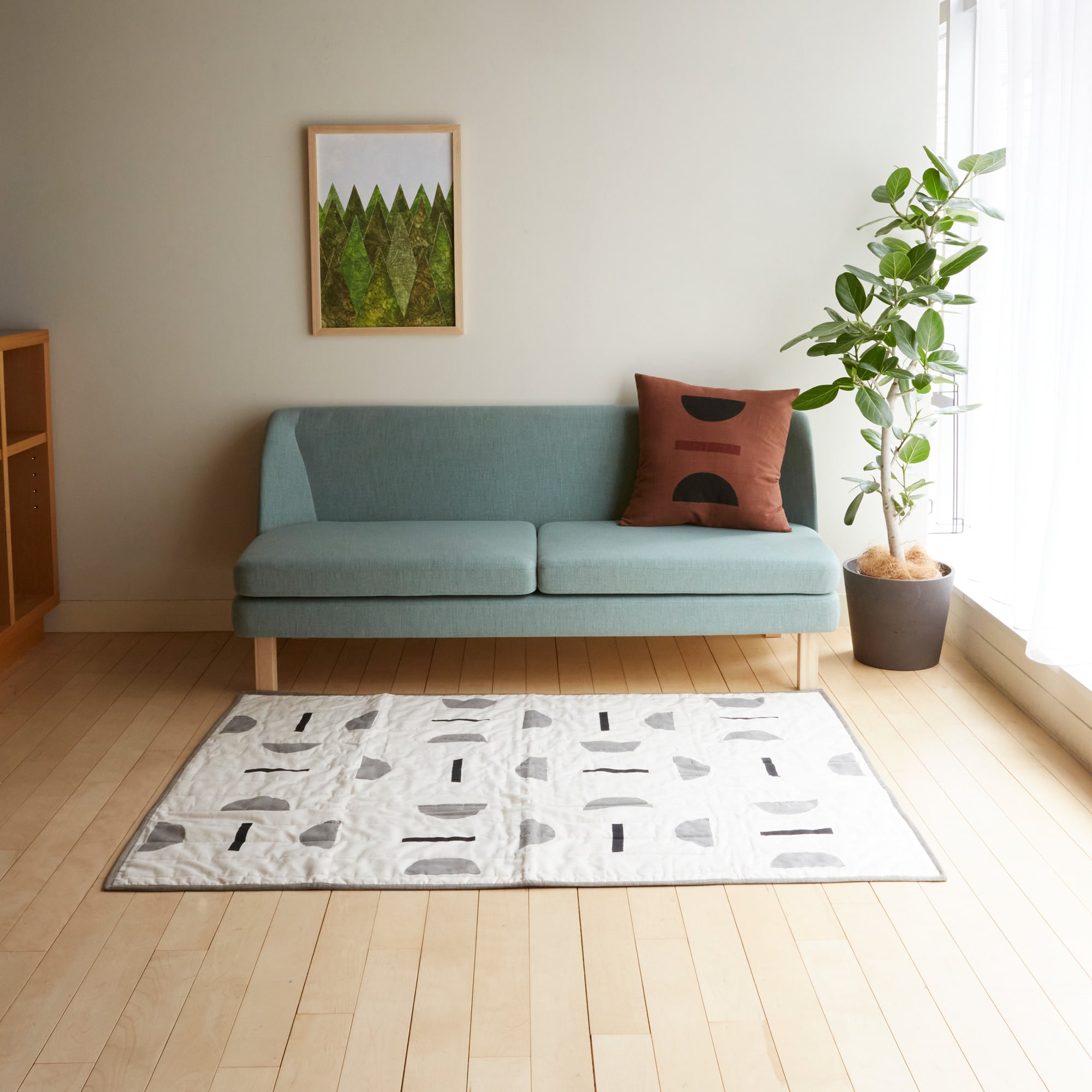 ☆Studio Tolsta Nila ミニキルト 114×152|ラグ一覧|IDEE SHOP Online