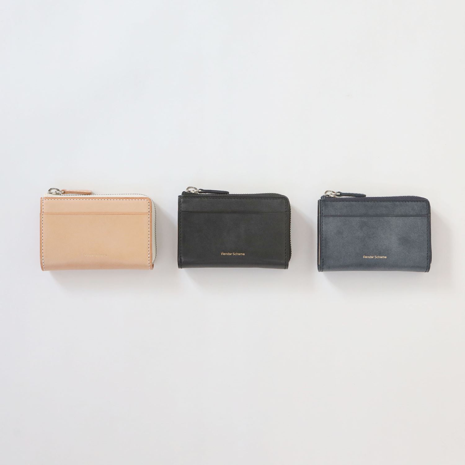 Hender Scheme エンダースキーマ mini purse 財布Lジップの財布です